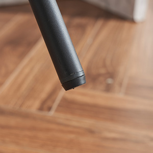 Modern Boucle Upholstered Counter Height <b>Bar</b> <b>Stools</b> Set of <b>2</b> 360° Swivel Metal Legs Barstools for Kitchen Island Dining Room - Product Image 5