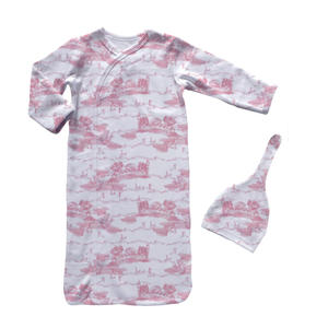 Custom Magnetic Baby Sleep Sack Unisex Infant Baby Girls <strong>Gowns</strong> <strong>Newborns</strong> Fold Over Cuff Cotton Magnetic Baby Sleeping Bag - Product Image 5