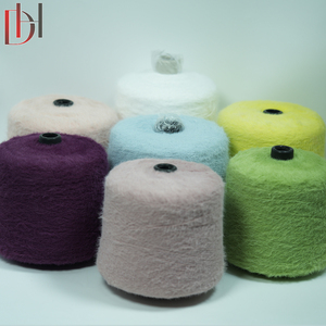 Tùy Chỉnh 2Cm Giả Chồn Lông Sợi Màu Sắc Ưa Thích Dệt 100% Nylon Đôi Xoắn Cường Độ Cao Crochet & Dệt Kim Sợi - Product Image 6