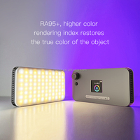 Inveer nouveau RGB LED rétro-éclairage sur caméra DV-L7RB de lumière de remplissage photographique pour caméra vidéo prise de vue lumières de photographie