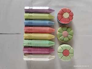 Écologique sans poussière écoliers enfants dessin Logo personnalisé baril en plastique Jumbo trottoir paillettes craies - Product Image 6