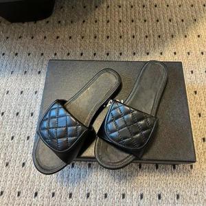 Sandalias Planas Abiertas de Cuero Genuino de Diseñador de Lujo de Alta Calidad para Mujer, Antideslizantes, Transpirables y Ligeras para Primavera/Verano y Playa - Product Image 3