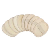 Éponges exfoliantes pour le corps en luffa naturelle avec logo personnalisé, pour le bain et la douche, pour femmes et hommes