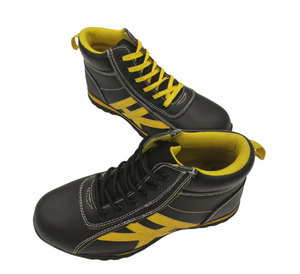 JDS-Zapatos DE TRABAJO antideslizantes y antigolpes, botas de seguridad ligeras de goma con punta de plástico, venta al por mayor - Product Image 1