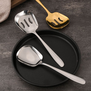 Cuchara de Servir de Acero Inoxidable Estilo Coreano SUS304 de Grado Alimenticio para Uso en Restaurantes y Hoteles - Product Image 3