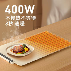 Planche à découper chauffante enroulable TACOR, rectangulaire, en plastique, multifonctionnelle, pour réchauffer les aliments, pour la maison et les dortoirs - Product Image 3