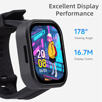 Waveshare ESP32-S3 Carte de développement de montre tactile AMOLED 2,06 pouces avec codec audio intégré, prend en charge le chat vocal IA DeepSeek, 32 Mo de mémoire Flash