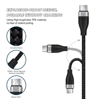 Câble Micro USB vers USB-A 2.1A, charge rapide, cordon de données tressé en nylon et alliage d'aluminium pour téléphone et tablette Android