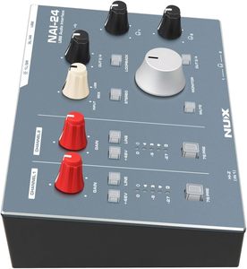 สำหรับ NAI-24 อินเทอร์เฟซเสียง USB สำหรับเดสก์ท็อป 2 อินพุต 4 เอาต์พุต 32 บิต/192 กิโลเฮิรตซ์ ความหน่วงต่ำพิเศษ ปุ่ม 76PRE ลูปแบ็ค ใช้งานง่าย - Product Image 6