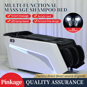 Chaise de massage automatique pour salon de coiffure, multifonctionnelle, en cuir PU, design contemporain, mobilier de salon commercial - Product Image 6