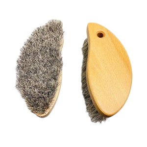 Cerdas largas y suaves DIY OEM Car Interior Tapicería Cuero <span class=keywords><strong>Alcantara</strong></span> Cepillos de limpieza con pelo de caballo - Product Image 1