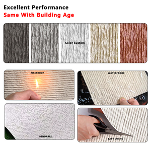Panel de <span class=keywords><strong>Pared</strong></span> de Piedra Flexible Guangzhou PWC, Panel de <span class=keywords><strong>Pared</strong></span> para TV, Muebles Ecológicos, Losa Delgada Moderna para Dormitorio de Villa, Piedra Artificial - Product Image 5