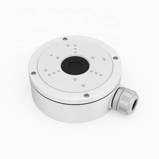 Junction Box Mount Bracket for CCTV Security Cameras Outdoor Waterproof Aluminum Housing Wall Ceiling Mount