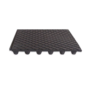 Tapis d'isolation phonique et anti-vibrations en caoutchouc haute élasticité 500*500*50 - Spécialisé pour les sols flottants - Product Image 4