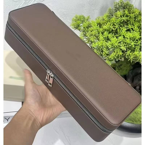 Étui de voyage portable pour montres, 5 emplacements, très vendu, adapté à toutes les tailles de montres, étui de transport multifonctionnel et étanche - Product Image 4