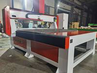 Machine de gravure et de sculpture CNC sur bois, système de contrôle Syntec, logiciel NC Studio, PLC, moteur à broche unique, engrenage, 3 axes