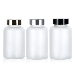 Botella de Medicina de plástico para mascotas con cápsula vacía de 120ml - Product Image 1
