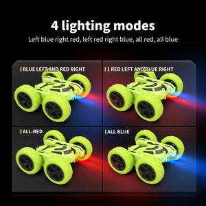 รถบังคับวิทยุ RC รุ่น SJY-Q176 ขับเคลื่อนได้สองด้าน หมุนได้ 360 องศา พร้อมไฟส่องสว่าง ควบคุมด้วยรีโมท 2.4G - Product Image 4