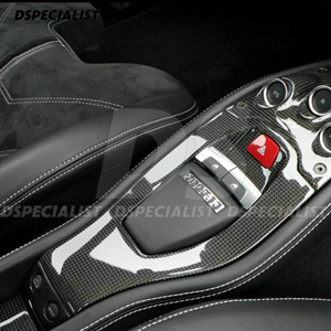 Kit de consola central de fibra de carbono seco para <span class=keywords><strong>Ferrari</strong></span> <span class=keywords><strong>458</strong></span> <span class=keywords><strong>Italia</strong></span> Speciale 2011-2016 - Product Image 2