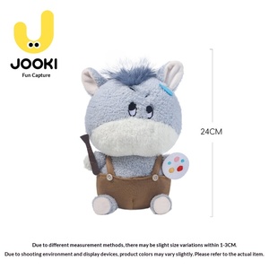 Fun-Catching Thousand Jobs Trades Little Horse Painter Peluche, Bambola, Statuetta, Cuscino Decorativo, Bambola di Pezza Unisex in Poliestere e Cotone PP - Product Image 4