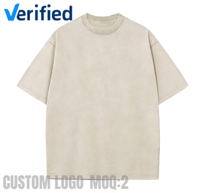 T-shirt personnalisé pour homme, impression numérique, 100% coton 230 GSM, coupe oversize, effet délavé, haute qualité, style streetwear - Product Image 1