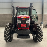 Tracteur puissant LX1804 180 CV 4x4 à grande puissance, châssis renforcé de la série E avec cabine climatisée