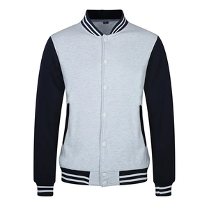 Logo personnalisé plaine hommes Versity <span class=keywords><strong>College</strong></span> Vestes en gros blanc Varsity Vestes Usa Taille Letterman Varsity <span class=keywords><strong>Jacket</strong></span> - Product Image 4
