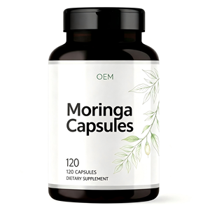Capsules de Moringa en Gros (ODM/OEM) – Poudre de Feuilles de Moringa Pure, Origine Unique, pour l'Énergie, le Métabolisme et le Soutien Immunitaire - Product Image 1