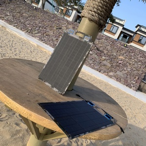 28 Wát xách tay bán linh hoạt năng lượng mặt trời di động với thùng cắm để sạc LiFePO4 Pin ngân hàng điện - Product Image 5