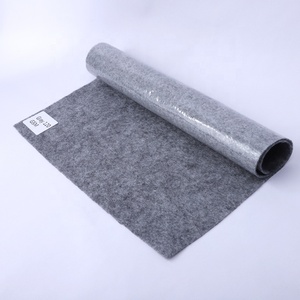 Disposable Gray Extra Large Polyester Pe Plastic Fleece Roll 25m 50m Painting Self-adhesive Protection Drop Cloth <strong>Sheet</strong> Cover
