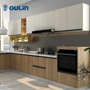 Hiện Đại Tối Giản Nhà Bếp Hộ Gia Đình Joinery Bếp Lưu Trữ Nội Full Set Cạnh Phẳng/Nới Lỏng Cạnh Căn Hộ Oulincg022-2 Oulin - Product Image 5