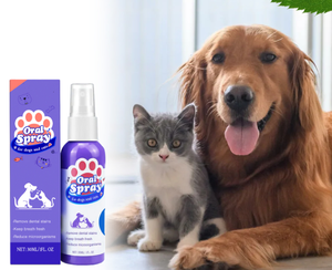 Spray Dental Efectivo PetFit para Perros, Gatos y Animales Pequeños, Limpieza de Dientes, Eliminación de Sarro y <span class=keywords><strong>Aliento</strong></span> Fresco, 30 ml - Product Image 2