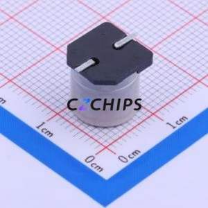 Condensateur électrolytique en aluminium SMD EEE1HA470P, SMD, D10xL10.2mm 47uF 20% 50V 130mA-120Hz - Product Image 2