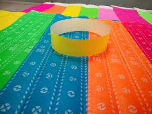 Pulsera Promocional para Eventos, Admisión, Duradera, Ecológica, Personalizada, de Papel Tyvek DuPont, Estilo Náutico, Pulsera Musical - Product Image 5