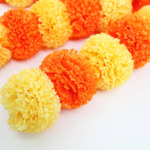 Venta al por mayor <span class=keywords><strong>de</strong></span> flores <span class=keywords><strong>de</strong></span> caléndulas artificiales guirnalda Fiesta mexicana Día <span class=keywords><strong>DE</strong></span> LA MUERTE decoración funeraria para <span class=keywords><strong>Dia</strong></span> <span class=keywords><strong>De</strong></span> <span class=keywords><strong>Muertos</strong></span> guirnalda - Product Image 5