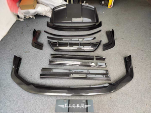 Kit de Fibra de Carbono Estilo YCK - Compatible con <span class=keywords><strong>Lexus</strong></span> NX <span class=keywords><strong>2022</strong></span> (Difusor Delantero/Trasero, Alerón Superior, Parachoques) Mejora de Alta Calidad - Product Image 6