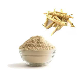 Qinshantang Label pribadi bubuk ekstrak akar Ashwagandha organik 2.5% 10% konsentrasi GMP cairan Herbal bersertifikat dari India - Product Image 1