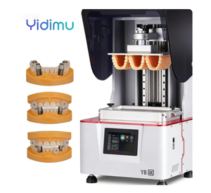 Imprimante 3D LCD automatique YIDIMU 8K en aluminium et résine, type bureau, haute précision, USB, facile à utiliser, garantie 1 an, pour laboratoires dentaires - Product Image 1