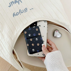 New square <strong>Mirror</strong> Cute <strong>Dog</strong> Paw Design Small Handheld <strong>Mirror</strong> for Girls Dormitory Office Foldable Desktop Makeup <strong>Mirror</strong> - Product Image 6