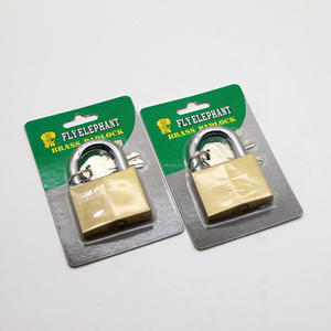 Thạc Sĩ Ổ Khóa 40Mm An Toàn Kim Cương Brass Ổ Khóa An Ninh Cadeado Với 3 Brass Phím - Product Image 5