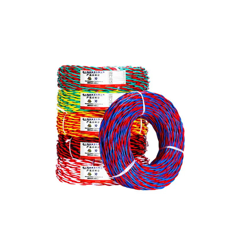 Fil flexible pour la connexion toronnée isolée par PVC de cuivre-noyau pour le fil de ménage ou le fil du feu et ainsi de suite