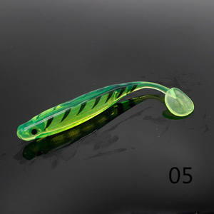 Offre Spéciale Multicolore Queue Pvc Leurre de pêche souple T Queue LureFish Appât souple Fishinglures - Product Image 5