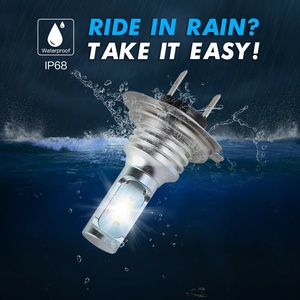 Ampoules de phare LED Bevinsee 6500K Blanc 100W 3000LM pour Yamaha 125 Xenter <span class=keywords><strong>XT</strong></span> 660 HW150 X-Max 125 - Product Image 6