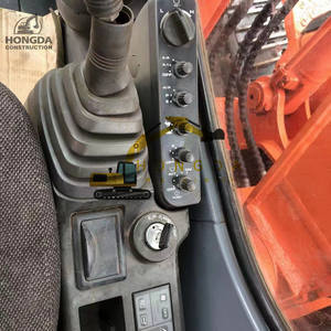 Excavadora Mini Hitachi ZX120 de 12 toneladas, oruga hidráulica de segunda mano con enganche para condiciones de funcionamiento - Product Image 5