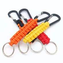 IRONDONKEY <strong>Paracord</strong> Keychain with Mountaineering Buckle Manufacturer <strong>Charm</strong> Survival Umbrella Rope Camping Hiking - Product Image 6