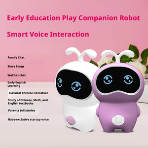 Robot Educativo Compacto con IA, Interactivo por Voz, Wi-Fi, con Luces, Cuentos y <span class=keywords><strong>Canciones</strong></span>, Máquina de Aprendizaje del Inglés <span class=keywords><strong>para</strong></span> Niños Pequeños - Product Image 2