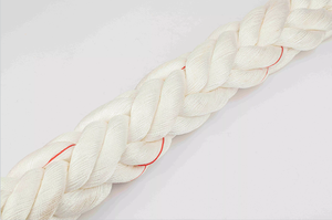 Corde marine blanche de 36 mm en nylon <span class=keywords><strong>polyamide</strong></span> PA torsadé à <span class=keywords><strong>8</strong></span> brins pour le remorquage d'amarrage général de navires - Product Image 5