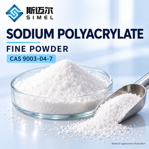 SIMEL Polyacrylate de sodium PAAS CAS 9003-04-7 Qualité cosmétique Poudre blanche Épaississant et stabilisateur pour matières premières en vrac pour soins de la peau - Product Image 4