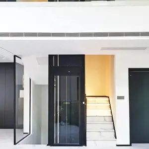 Home elevators that meet international safety standards 4-floor domestic lift