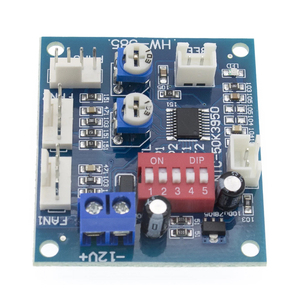 DC 12V 5A PWM PC CPU ventilateur contrôle de <span class=keywords><strong>la</strong></span> température contrôleur de vitesse carte contrôleur de vitesse température sonde Buzzle - Product Image 5